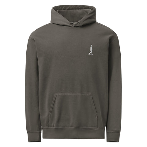 I AM Human garment-dyed hoodie