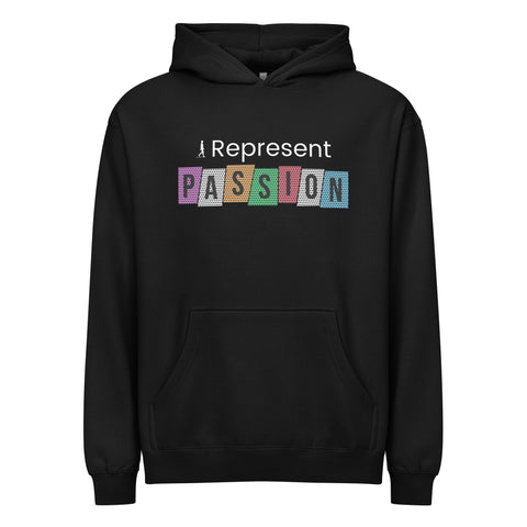 I Represent Passion Men’s box hoodie