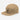 Khaki AIM Attitude five-panel cap with curved brim, front and side view showing adjustable strap and stitched logo details.