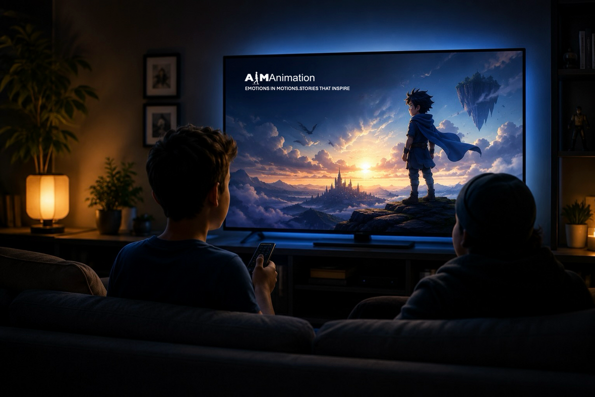 AIMAnimation original visual artwork