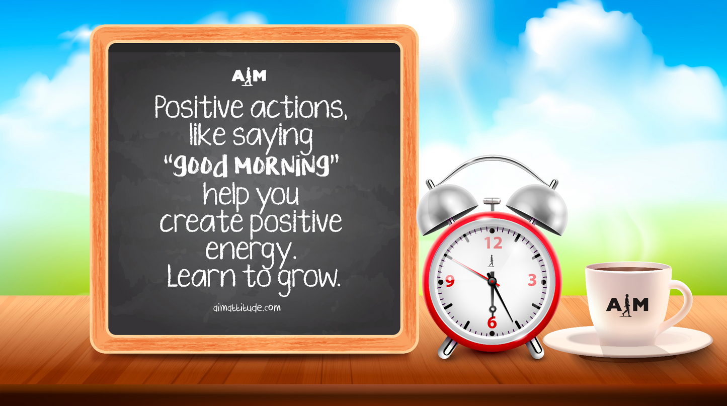 Learn To Appreciate - AIM ATTITUDE 