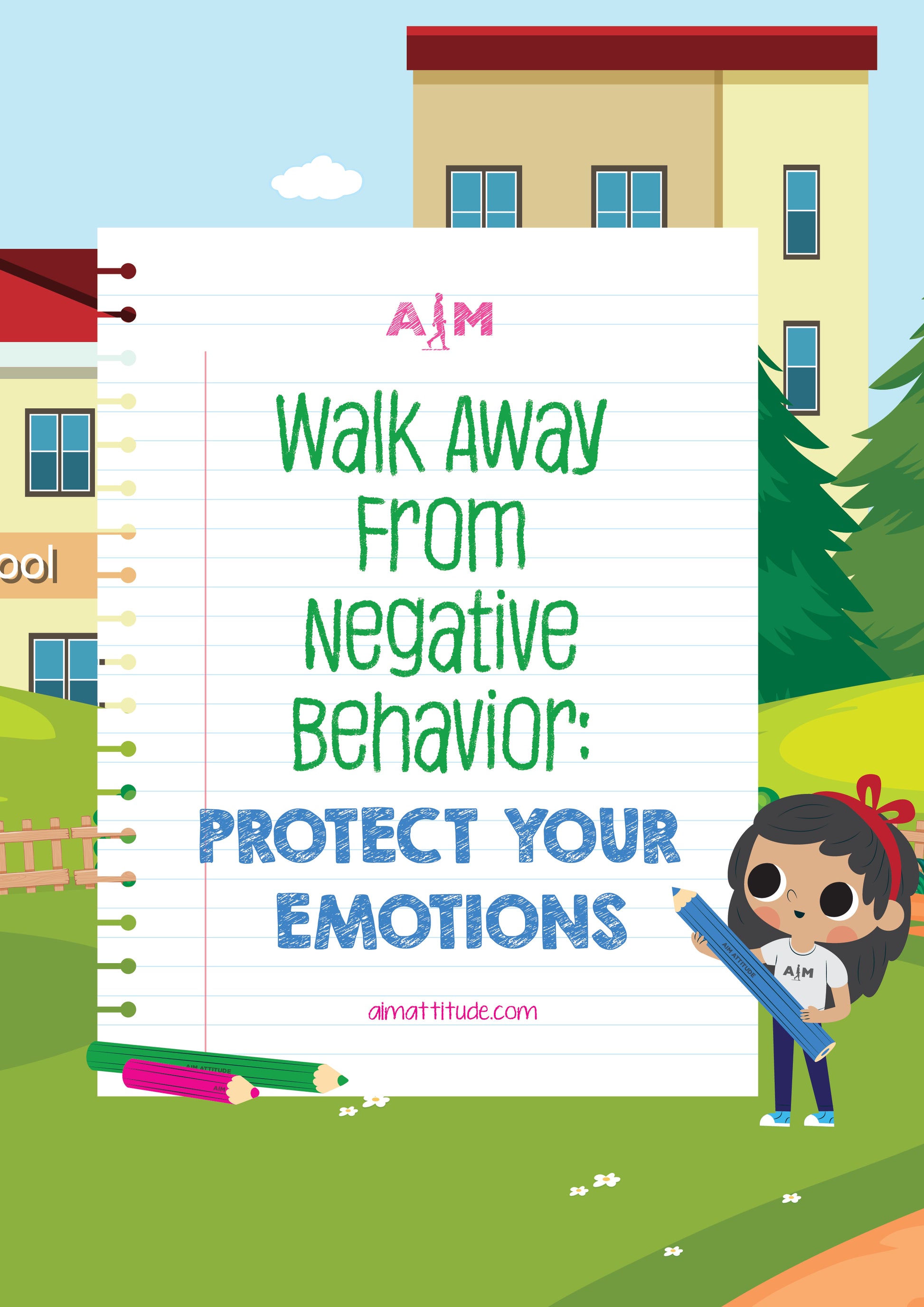 Walk Away From Negative Behavior - AIM ATTITUDE 