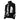 Unisex AIM Attitude track jacket in black, featuring a zip-up front and sporty design, perfect for activewear enthusiasts.