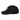 Black AIM Attitude I AM organic unisex cap with embroidered logo, casual style, and adjustable strap for a comfortable fit.