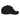 Black AIM Attitude I AM organic unisex cap with adjustable strap and embroidered logo, stylish and comfortable for everyday wear.
