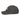 Black AIM Attitude I AM organic unisex cap with embroidered logo, stylish and adjustable for a comfortable fit.