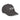 Black AIM Attitude I AM organic unisex cap with embroidered logo, made from sustainable materials, casual and stylish headwear.