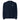 Black AIM Attitude unisex organic mid-weight sweatshirt, shown in size S, with a relaxed fit and soft fabric.