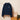 Black AIM Attitude women’s organic mid-weight hoodie, soft fabric, with hood and relaxed fit, ideal for casual wear.