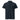 Black AIM Attitude premium pique polo shirt with a classic collar and short sleeves, displayed flat on a white background.
