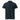 Black AIM Attitude premium pique polo shirt displayed on a model, showcasing classic collar and short sleeves.