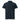 Black AIM Attitude premium pique polo shirt with a classic collar and short sleeves, displayed on a plain background.