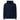 Unisex AIM Attitude organic mid-weight hoodie in French navy with front design, casual and comfortable for everyday wear.