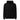 Unisex black organic mid-weight hoodie by AIM Attitude with front view, showcasing comfortable casual design and soft fabric.