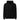 Black unisex organic mid-weight hoodie from AIM Attitude with front view, soft fabric, and casual fit.