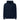 Unisex AIM Attitude organic mid-weight hoodie in French navy, front view showing soft fabric and comfortable fit.
