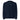 Black unisex AIM Attitude organic mid-weight sweatshirt with a relaxed fit and minimalist design, suitable for everyday casual wear.