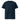Black AIM Attitude unisex organic ribbed neck t-shirt displayed flat, showcasing the soft fabric and classic fit.