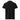 Unisex black premium pique polo shirt by AIM Attitude, shown from the back, showcasing classic collar and tailored fit.