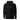 Black AIM Attitude unisex hoodie featuring the Authenticity logo, casual fit with front pocket and adjustable drawstrings.