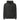 Black unisex organic mid-weight hoodie by AIM ATTITUDE featuring a relaxed fit and minimalist design.