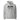 Unisex essential organic hoodie by AIM ATTITUDE in heather grey with a front design, made from sustainable materials.