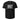 Black unisex sports jersey by AIM ATTITUDE with "Don't Get Comfortable" slogan, featuring a comfortable fit and athletic style.