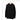 Black AIM ATTITUDE unisex hoodie with logo on front, casual fit, soft fabric, and ribbed cuffs and hem.