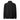 Unisex black AIM ATTITUDE Lane Seven LS14014 premium 1/4 zip sweatshirt viewed from the back.