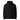 Black unisex organic hoodie from AIM ATTITUDE featuring a simple front design and comfortable fit.