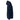 Unisex organic hoodie in French navy from AIM ATTITUDE with "I AM AIM" logo on front, casual and comfortable clothing.