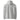 Heather grey unisex organic hoodie by AIM ATTITUDE, showing the back view with a relaxed fit and minimalist design.