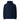 Unisex organic hoodie in French navy with AIM ATTITUDE branding, featuring a front design and comfortable fit.
