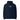 Unisex navy organic hoodie by AIM ATTITUDE with front logo, soft fabric, and casual fit, suitable for everyday wear.