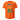 Unisex neon orange sports jersey from AIM ATTITUDE featuring front design, ideal for activewear and casual sports style.