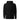 Black unisex AIM ATTITUDE I AM AIM premium pullover hoodie, front view showing minimalist design and comfortable fit.