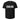 Black unisex sports jersey by AIM ATTITUDE with "Keep Going" slogan, featuring a comfortable fit and athletic design.