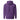 Purple unisex cotton hoodie by AIM ATTITUDE featuring "Kind. Decision." print on the back.