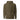 Unisex hoodie by AIM ATTITUDE in military green, featuring a cotton heritage fabric, front view of the premium pullover hoodie.