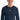 Black AIM ATTITUDE MenKind long sleeve shirt with crew neck and subtle branding, designed for casual men's fashion.
