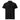 Black unisex premium pique polo shirt by AIM ATTITUDE from the Kind. ManKind. collection, shown from the front.