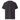 Black unisex organic ribbed neck T-shirt from Kind. ManKind. by AIM ATTITUDE, featuring a comfortable fit and stylish design.