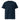 Black unisex organic ribbed neck t-shirt by AIM ATTITUDE, featuring a classic fit and sustainable fabric.