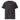 Black unisex organic ribbed neck t-shirt by AIM ATTITUDE with "Kind. ManKind." printed design.