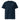 Black unisex organic ribbed neck T-shirt by AIM ATTITUDE, featuring a comfortable fit and minimalist design.