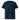 Black unisex organic ribbed neck t-shirt by AIM ATTITUDE, featuring a comfortable fit and classic design.