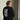 Black unisex organic sweatshirt by AIM ATTITUDE featuring the "Kindness Is A Solution" graphic design.