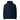 Unisex organic hoodie in French navy by AIM ATTITUDE featuring a relaxed fit and minimalist design.