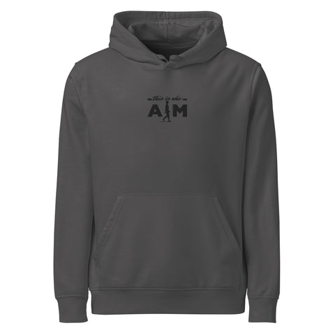 This Is Who I AM organic mid-weight hoodie