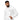 Unisex white organic hoodie by AIM ATTITUDE, featuring a casual fit and minimalist design with "Your Guiding Light" text.